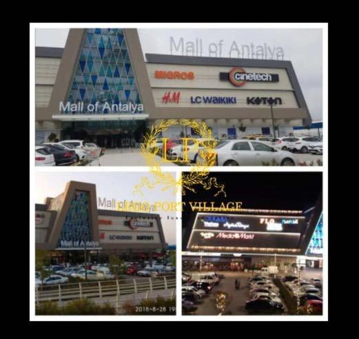 Close Airport,Mall Of Antalya Shopping Center,Tram Station Εξωτερικό φωτογραφία